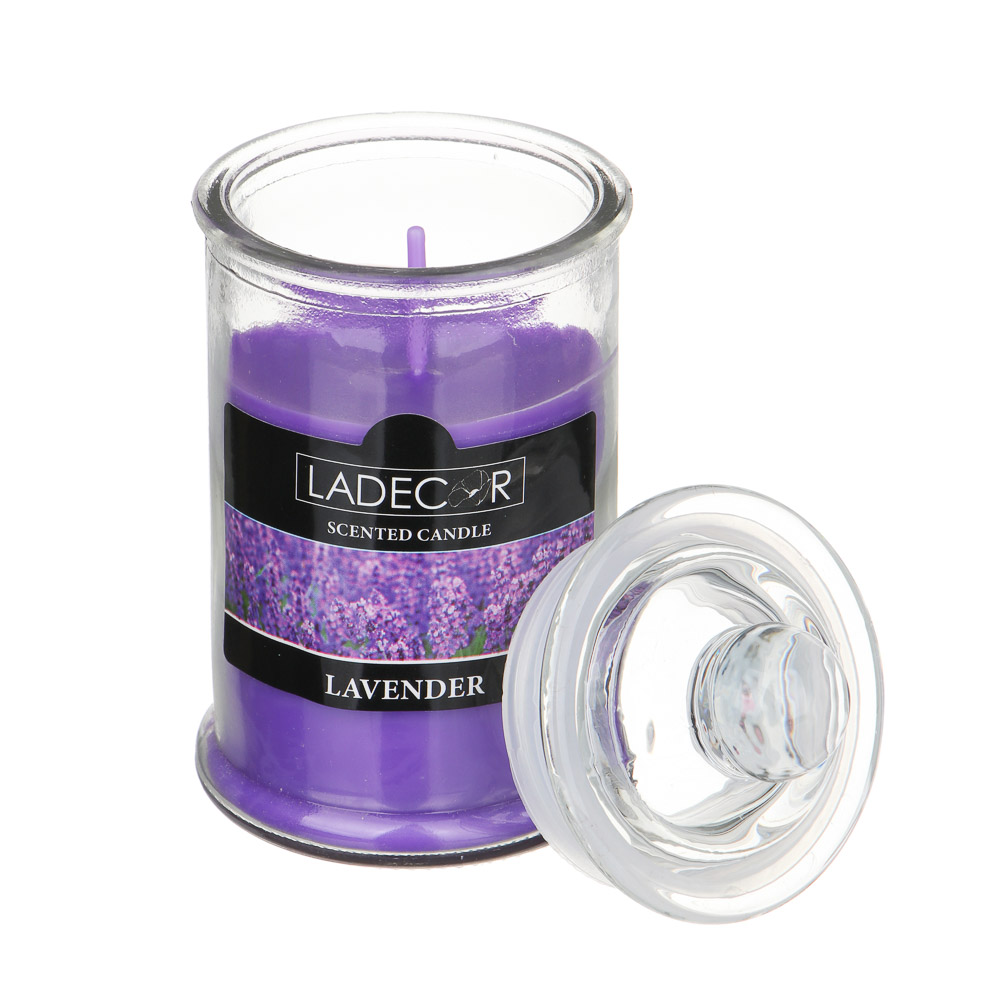 Свеча LADECOR ароматическая, 6x11 см, 6 цветов /508-825