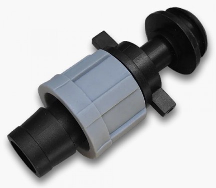 Старт-коннектор для капельной ленты от трубы ПЭ BRADAS/КП-21