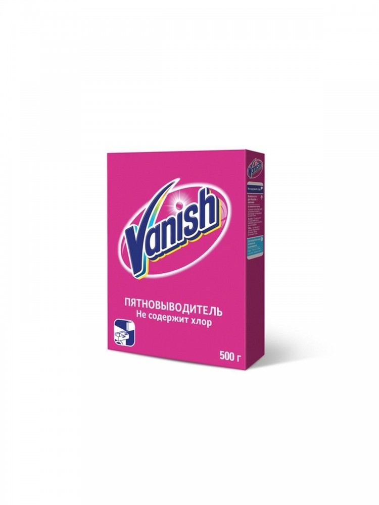 Пятновыводитель для тканей порошкообразный 500 гр,VANISH/0011021560