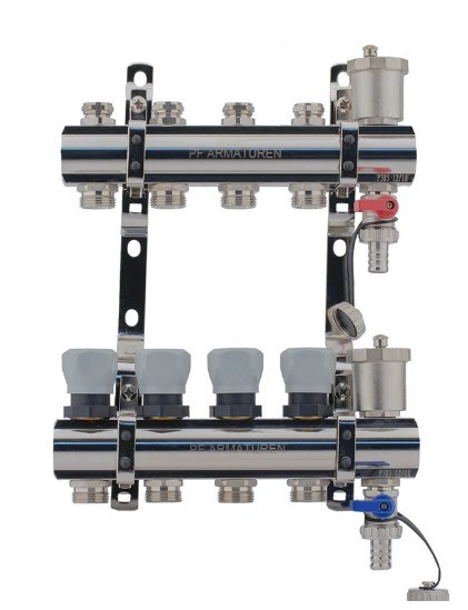 Коллектор 4 выхода отопление