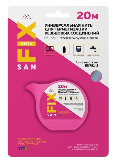 Нить для герметизации резьб "Sprint" 25м/РФ