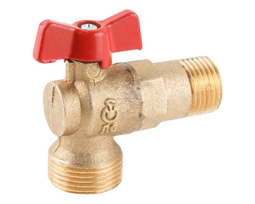 Кран 15 н-н угловой 1/2"х3/4"/РБ