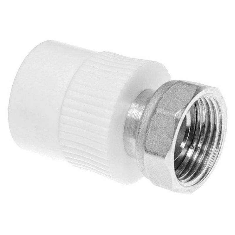 Муфта ПП с НГ 20x1/2" TEBO (металлич. штуцер) (40/240)/Россия