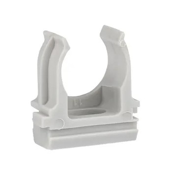 Крепеж-клипса ф 16 серый (100шт/уп)/РОССИЯ