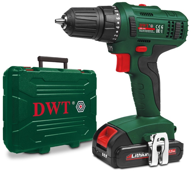 Шуруповерт аккумуляторный DWT ABS-18 L-2 BMC/Китай