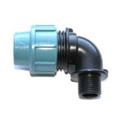 Муфта угл. ПЭ 25x3/4"н.р.AVE 1032534/Китай