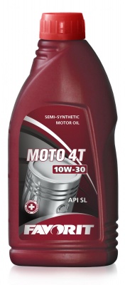 Масло FAVORIT 4-TAKT SAE 10W30 API SL MOTO+AGRO 1 литр