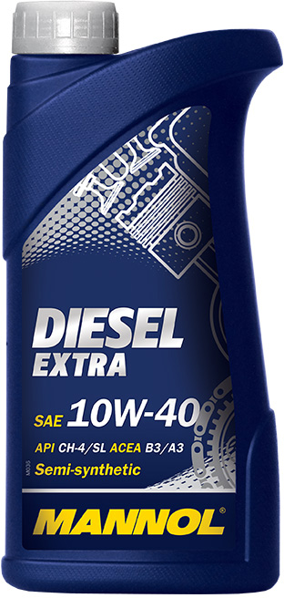 Масло Mannol Diesel Extra 10W40 1 литр