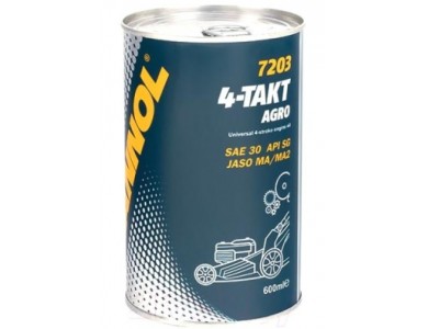 Масло Mannol 4-TAKT Agro 600мл металл SAE 30/7203