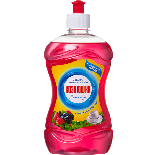 Средство для мытья посуды Хозяюшка Лесная ягода 500мл