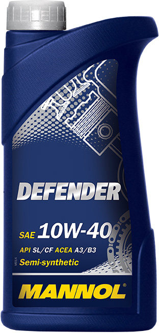 Масло моторное Mannol Defender SAE 10W40 1 литр