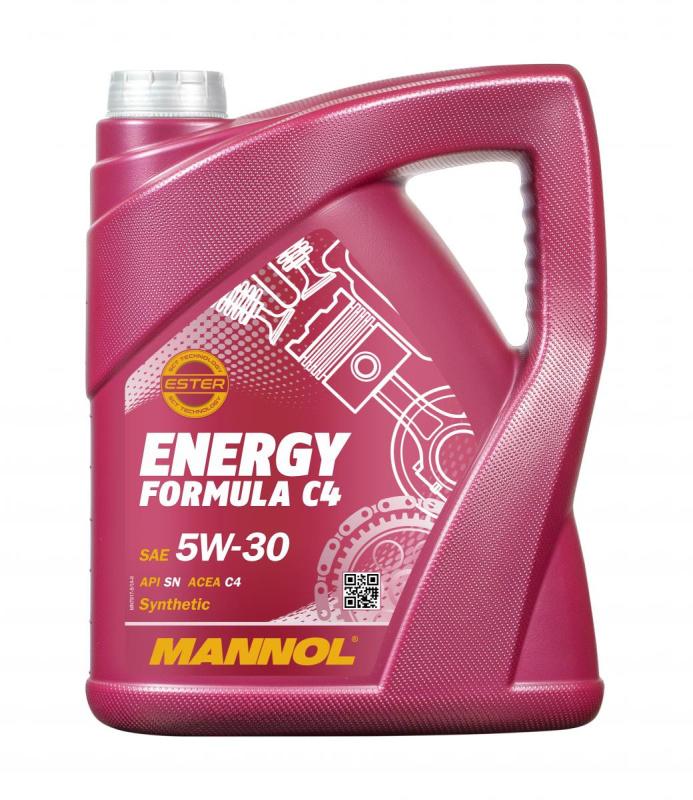 Масло моторное Mannol Energy Formula C4 5W30 5 л